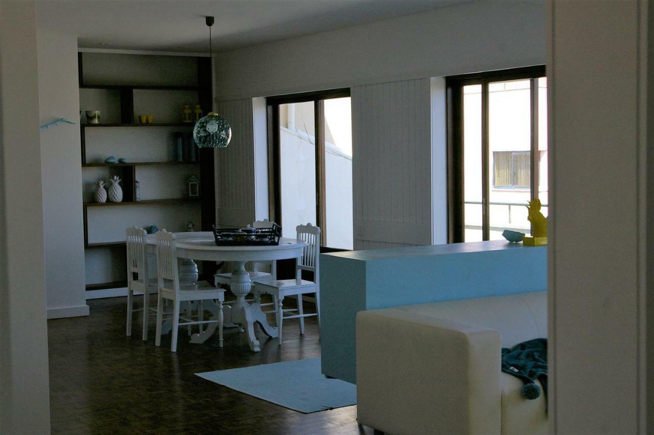 Blue Apartment Parede Beach House Exterior foto